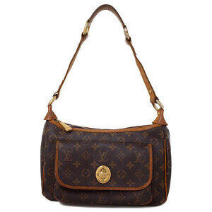 Louis Vuitton Monogram Leather Brown Tikal Shoulder Bag